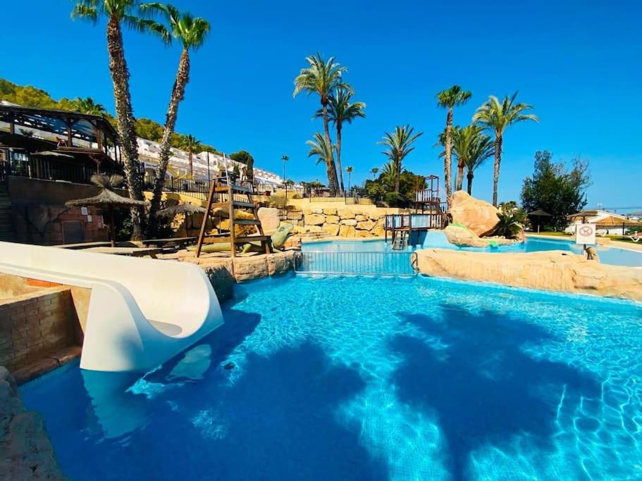 Canario Apartment - Imperial Park - Sea View, 6 Pools, Terrace Calpe Exteriör bild