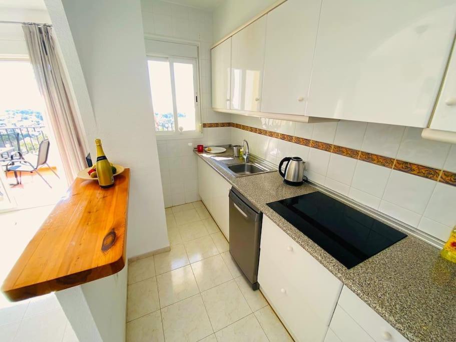 Canario Apartment - Imperial Park - Sea View, 6 Pools, Terrace Calpe Exteriör bild